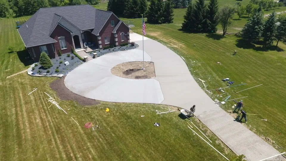 Benefits of Concrete Work in Almont, MI